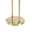Lampe sur pied Artema avec globe blanc