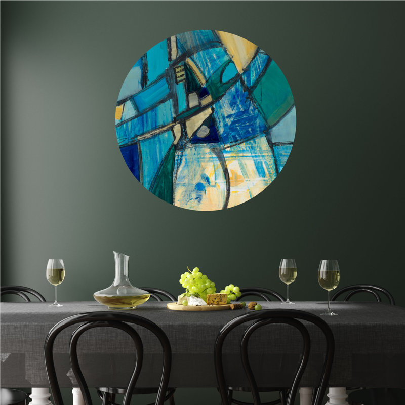 Abstract Non-Wall Damaging Wall Decal