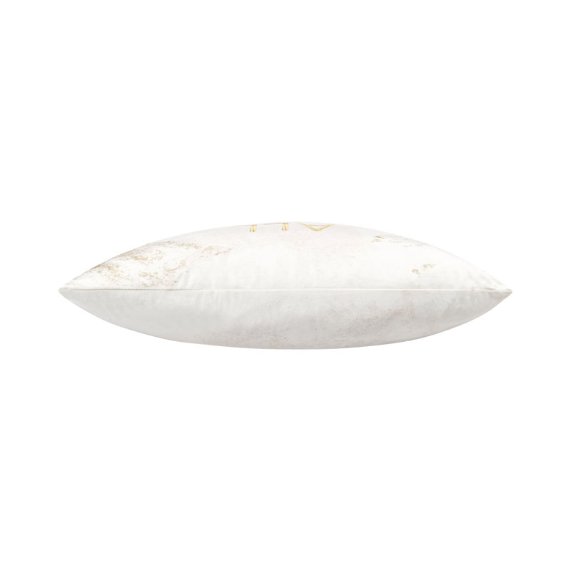 Coussin brodé Love All You Need Script