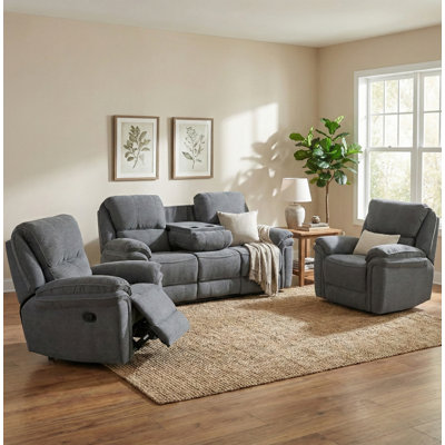 Altovese Sofie Piece Reclining Sofa Set
