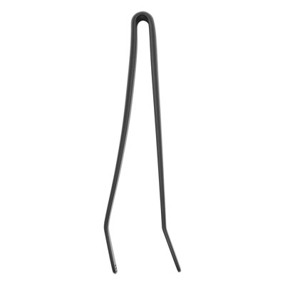 Silicone Onyx 27 cm Silicone Tongs, Black
