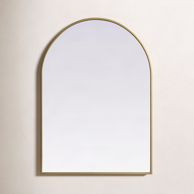 Miroir mural Sabine, 30 po x 22 po, Laiton