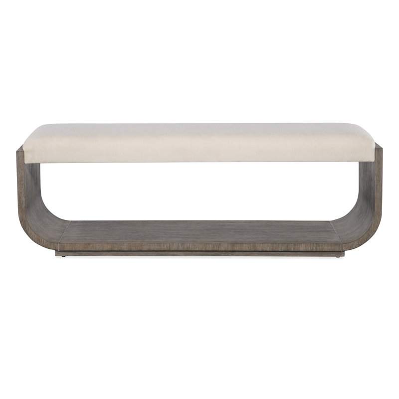 Modern Mood Upholstered Bench, Mink