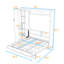 Lit escamotable pliable Septimus avec multifonction-794579398-794579392