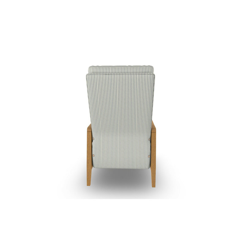 Fauteuil inclinable moderne, À la dérive, Bouleau couleur miel