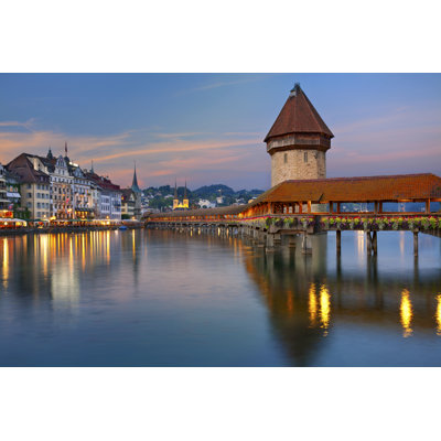 Preesall Lucerne by RudyBalasko - Wrapped Canvas Print