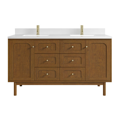 Laurent 59.88'' W Double Vanity