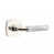 Polished Nickel/White Marble selected