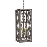 Ephesus 4 - Light Lantern Rectangle Pendant