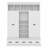 78.7" H Hallway Tree With 5 Drawers And 5 Storage Cubbies-16860147