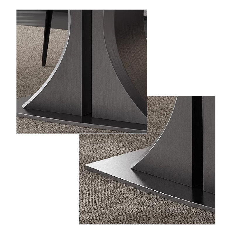 Table de salle à manger Minimalist, H 29,53 po x L 70,87 po x l 35,43 po