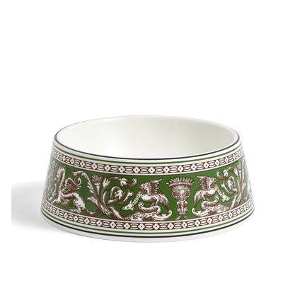 Florentine Turquoise Pet Bowl 17cm 6.6in