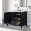 Meuble-lavabo simple 42 po avec plateau en marbre-107663187-107663193-107663191