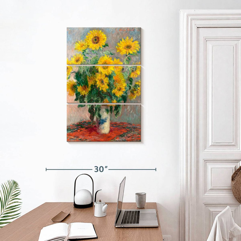 Bouquet de tournesols Harnek, H 32 po x l 20 po