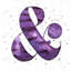 "Ampersand" - Formes décoratives sur toile encadrées