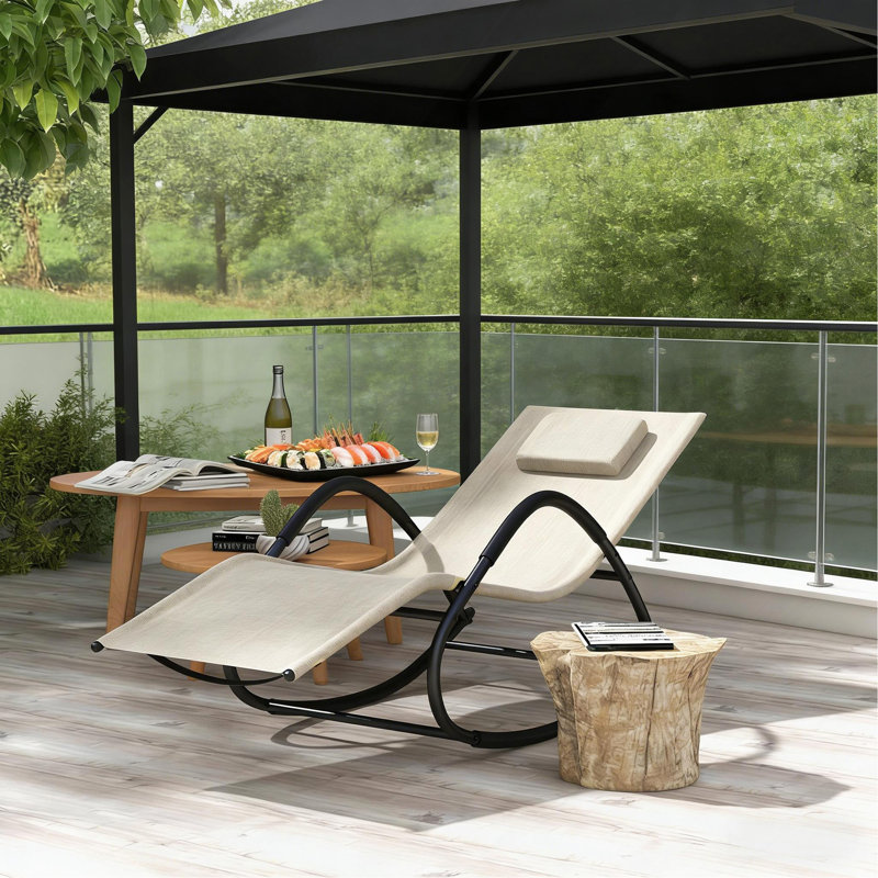 Chaise berçante d'extérieur, chaise berçante résistante