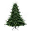 Arbre de Noël pleine forme 5 pi avec 1129 pointes - aiguilles mixtes en PE / PVC, base large pour les grands espaces, structure à charnières pour une installation facile, support en métal pour un soutien solide *-258854556