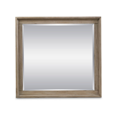 Mirror, No Assembly Required, Orchard Grey Finish