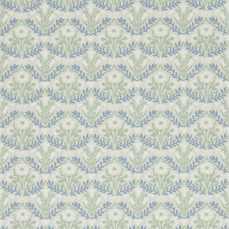 Morris Bellflower 10.05m x 52cm Matte Wallpaper Roll