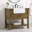 Booneville 36'' Single Bathroom Vanity with Carrara Marble Top-927202691