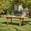 Sirmans 4 - Person Wood Patio Dining Set with Rectangular Table-530862762