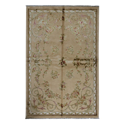 High-Quality Hand-Knotted Birch Area Rug