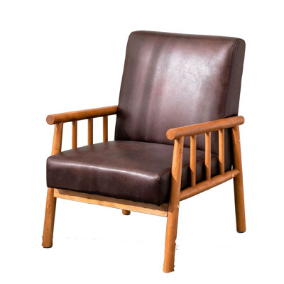 Fauteuil moderne avec pieds robustes