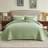 Microfiber Quilt Bedding Set, 3 Piece Soft Lightweight Coverlet For All Season-103568291-103568295