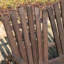 Wooden Love Seat