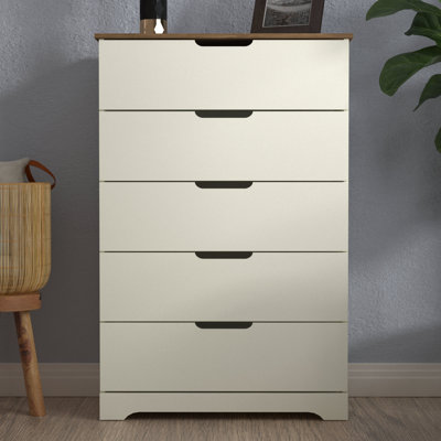 Commode 5 tiroirs l 31,5 po Aroob