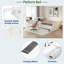 Lit de jour en bois avec 6 tiroirs, tablettes, coiffeuse et station de charge-258055915