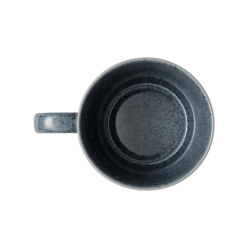 Dark Grey Speckle Handmade Stoneware Coffee Mug