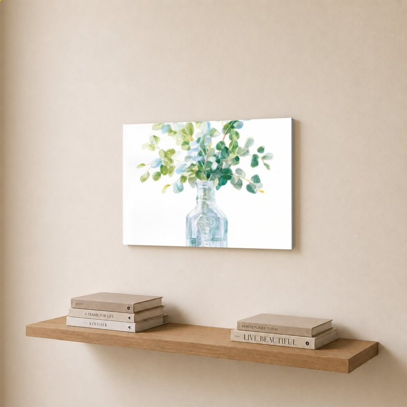 «Beach Flowers IV» par Danhui Nai - impression sur toile, H 20 po x l 30 po, Ne s’applique pas