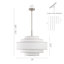 Lustre tambour 5 niveaux à intensité variable 24 "Aasim-1010634947