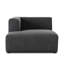 Chaise longue Sloan LAF gris anthracite PC-Saxon