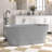 59'' Concrete Freestanding Solid Surface Outdoor Soaking Stone Bathtub Terrazzo-112324820