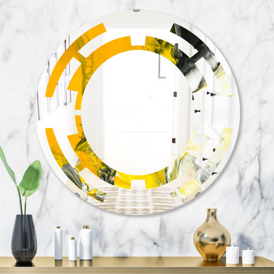 Miroir mural sans cadre en marbre 6 modern