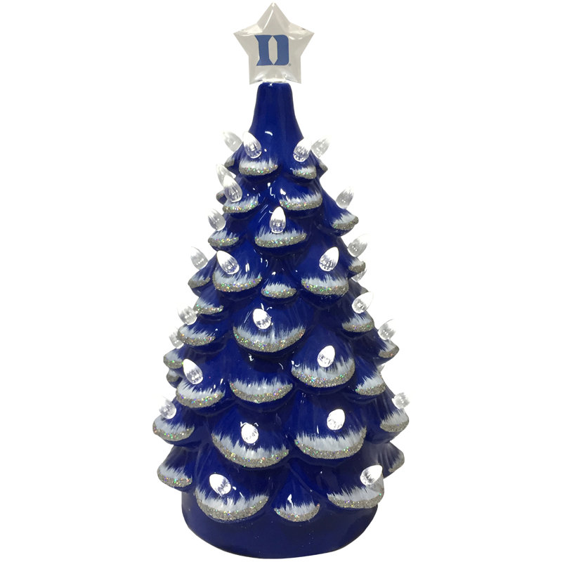 Arbre en céramique NCAA College Spirit, Blue Devils de Duke
