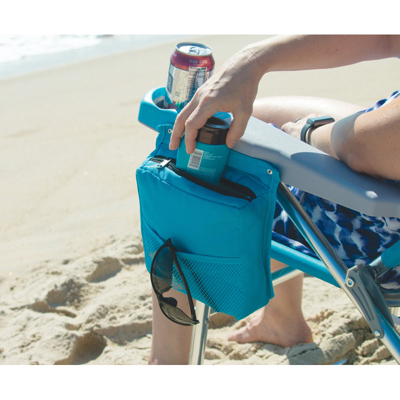 Chaise de plage inclinable à 4 positions