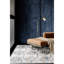 Tapis en viscose bleu, brun, chocolat, ivoire et blanc Eno Gamela-1097395955