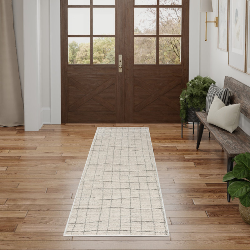 Huston Plaid Indoor Rug, Runner 2'2" x 7'6"