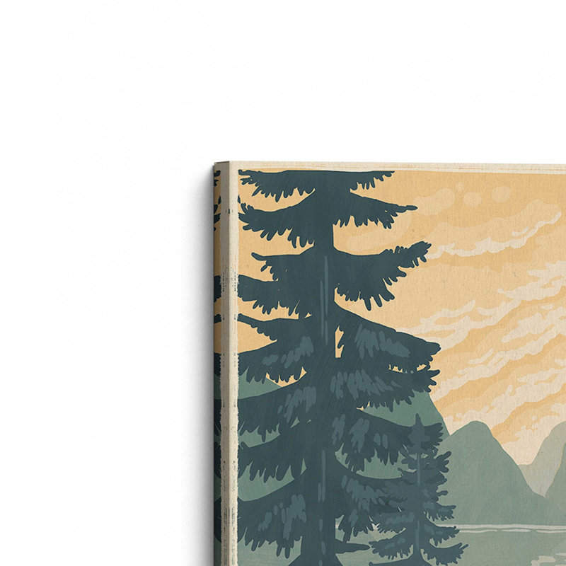 Impression sur toile Golden Hour Expedition, Toile tendue, H 48 po x l 32 po x P 1,25 po
