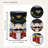 Nutcracker Soldier Stool and Side Table