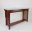 Console en bois massif 50 po Folcroft