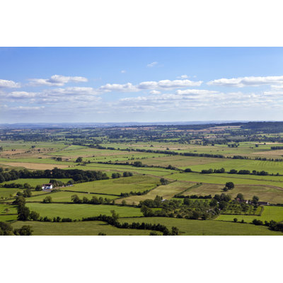 Campagne britannique - photographie sur toile tendue