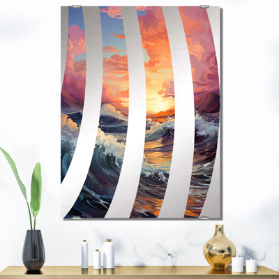 Grand miroir mural Dalayah