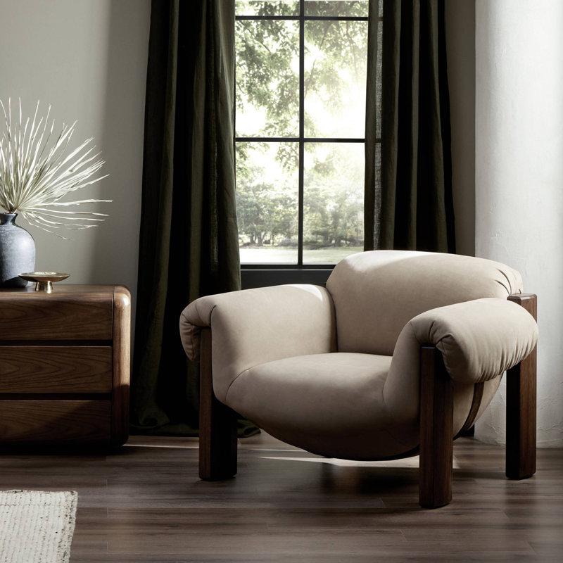 Samena Chair-Nubuck Nude