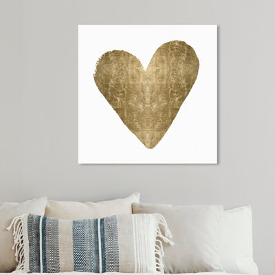 «Heart», impression sur toile tendue