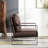 Ramaz Faux Leather Armchair-1034074988