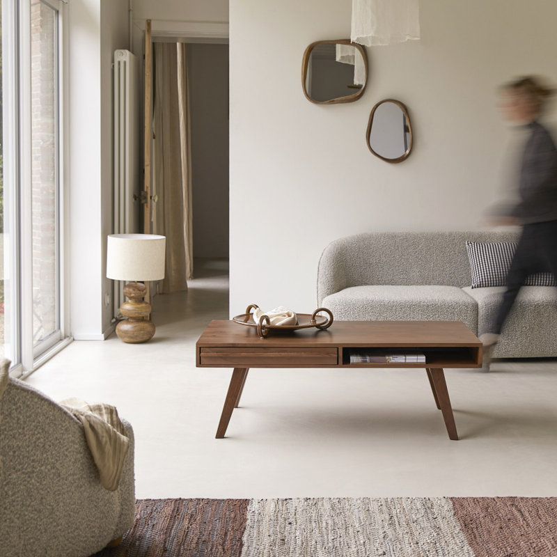 Niels Solid Wood Coffee Table